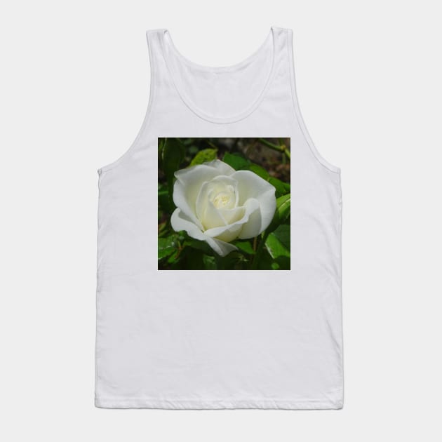 Quietly White Tank Top by Julie Vaux